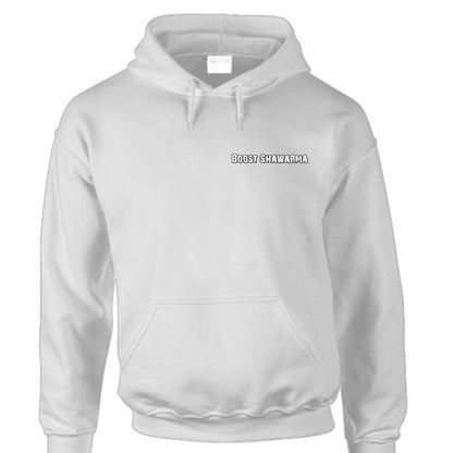 Boost Shawarma "I Was Late Talking To My Dog" Hoodie – Official $SHBOOST Automotive Hoodie - Star Studios Media